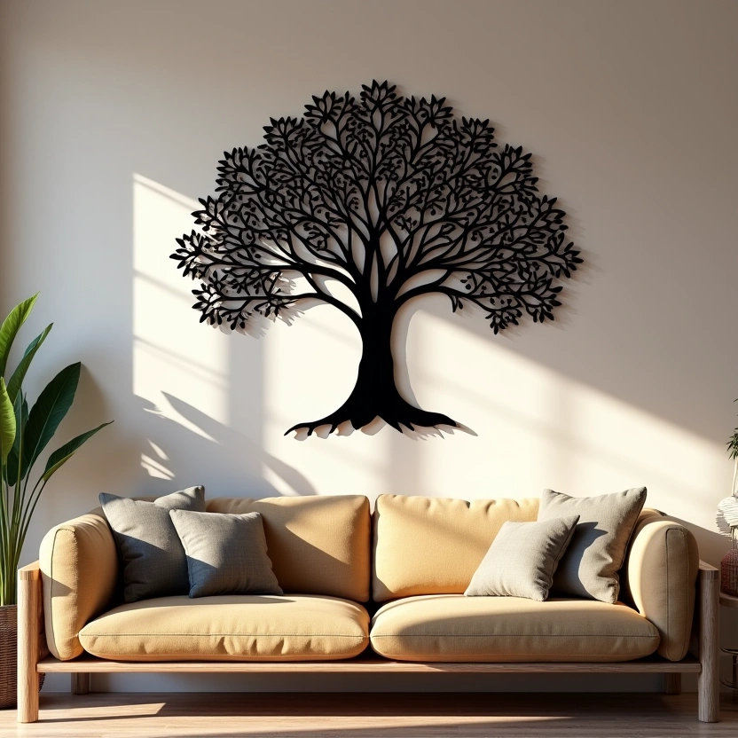 Arte de pared en metal — SoleraLaser