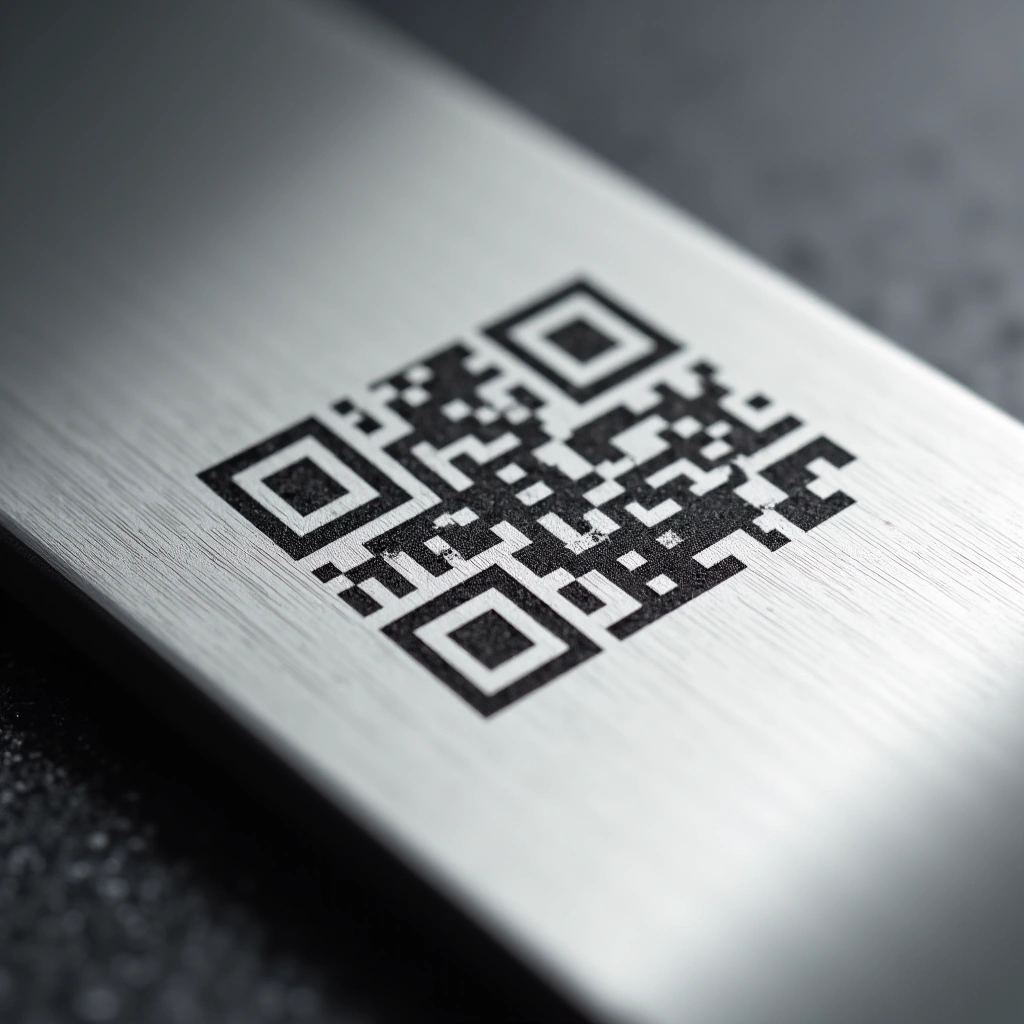 Grabado QR Industrial — SoleraLaser