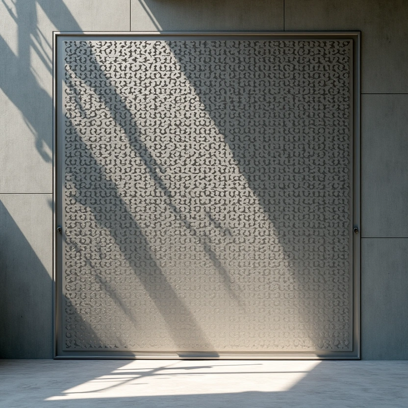 Panel decorativo geométrico — SoleraLaser