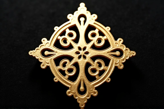 Pieza Decorativa en Latón — SoleraLaser