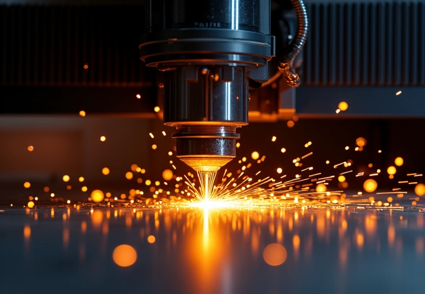 Corte láser de fibra 2000W en acción